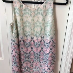 CAbi Mosaic Print Top - Heart Of CAbi piece